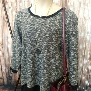 !!!3 for $25!!! 2x Vince Camuto Sweater w/ Chiffon